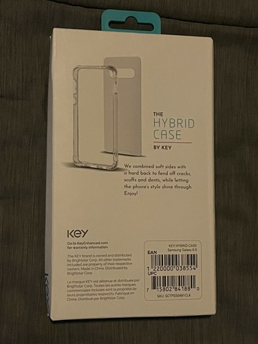Key Hybrid Case for Samsung Galaxy S10 Plus - Clear 6.5" - Picture 2 of 2