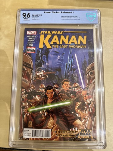 Kanan: The Last Padawan #1 - CBCS 9.6 - 1st Kanan Title - 1st Sabine Wren