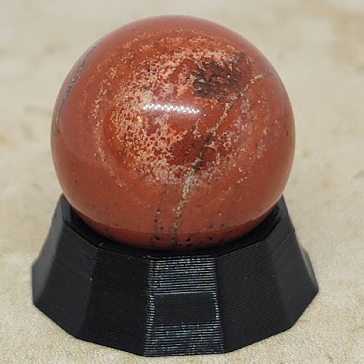 画材 Red Marble Genuine Red Stone .8