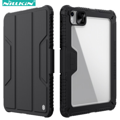 NILLKIN Magnetic Leather Flip Smart Slide Camera Case For iPad 10 2022 10.9'' Tab
