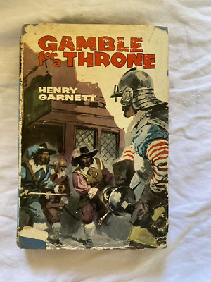 Gamble For A Throne Henry Garnett 1962 Hardcover