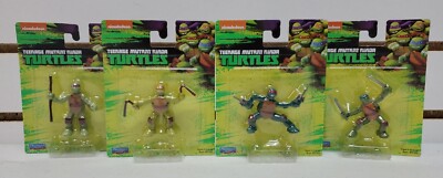 2019 Playmates, TMNT 2'' Figure Lot of 4: Mike, Don, Raph & Leo - Brand New