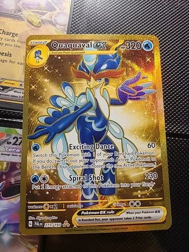 Pokemon Quaquaval ex 273/193 Paldea Evolved Scarlet & Violet Hyper Rare