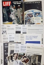 Large NASA Lot - Information Summaries / Pictures / 7/25/1969 Life Magazine -