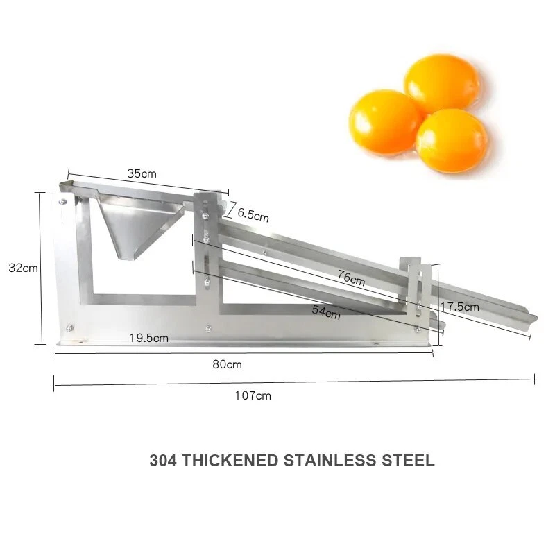 Commercial Small Manual Egg White Yolk Separator 304 Baking Egg Liquid Filter
Opens in a new window