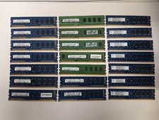 Lot of 21PCs MIX Brand  Speed 2GB PC3 SODIMM Desktop Memory Ram 42GB 21x2GB 