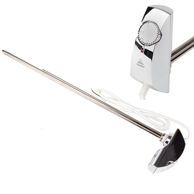 Heizkˆrper Thermostatisch Elektrisch Heizelement - Chrom - 600w | eBay