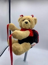 Aurora 5  Plush Teddy Bear In Ladybug Costume Gift Hugger Elastic Stuffed Animal