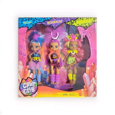 Cave Club 3x Prehistoric Poseable Fashion 10