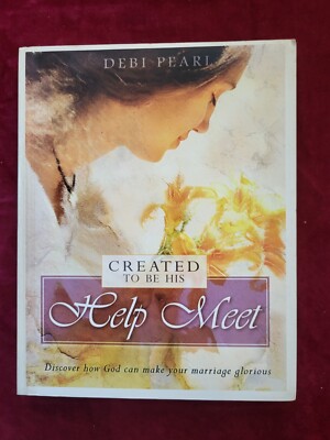 Buch Book Created to be his Help Meet Debi Pearl Englisch geschrieben Z1 