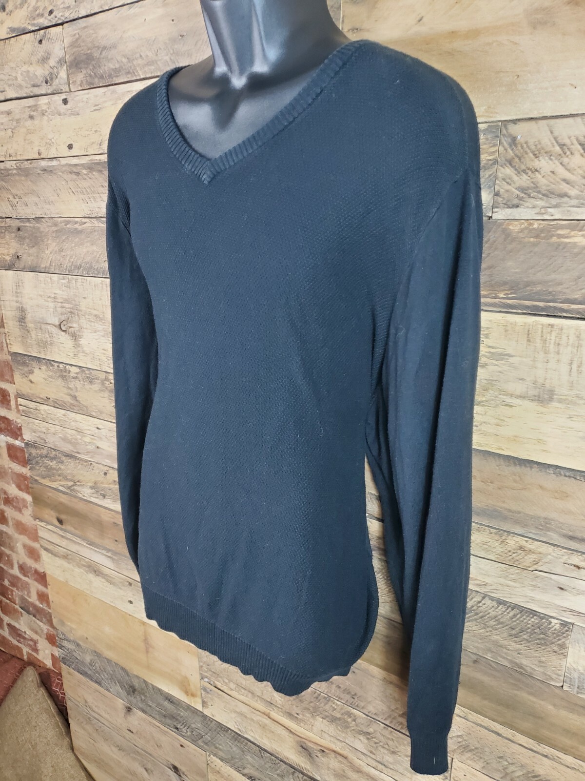 John Bartlett Consensus Sweater Lightweight Black… - image 2