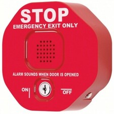 STI-6402 Exit Stopper Door Alarm for Double Doors- New In Box- STI