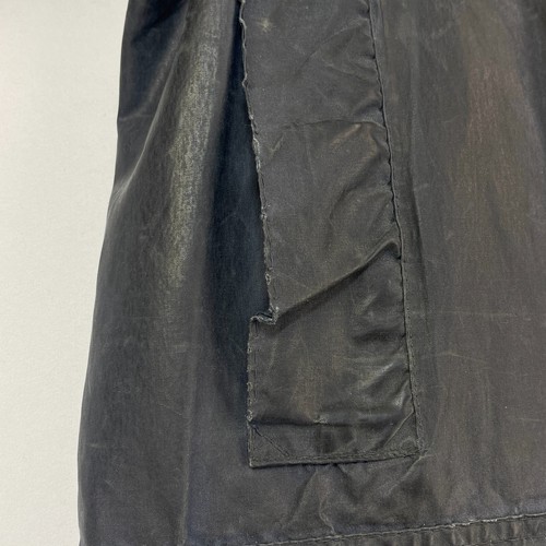 Barbour Beaufort Wax Jacket Mens C42 Blue Waxed Country Vintage Classic Coat - 第 17/21 張圖片