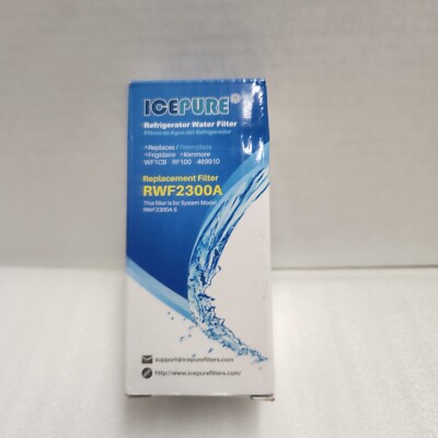 Icepure Filter RWF2300A Refrigerator Replacement WF1CB RF100 469910 