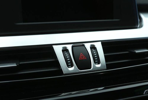 For BMW 2 Series Touring 2015-2019 Matte Silver Central Control Navigation Trim - Bild 3 von 8