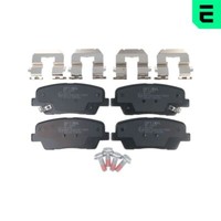 Optimal BP-12631 Bremsbelagsatz, Scheibenbremse FüR Hyundai KIA Ssangyong