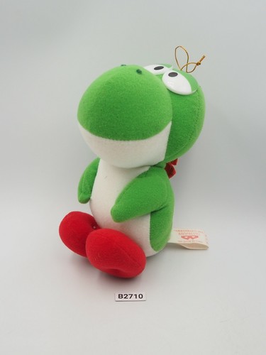 Yoshi Yossy B2710 Super Mario World Banpresto Plüschtier 6 Zoll 1991 Spielzeug Puppe Japan