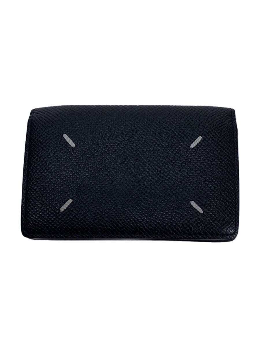 Maison Margiela Maison Margiela Card case leather black men Maison Margiela Maison Margiela Card case leather black men
