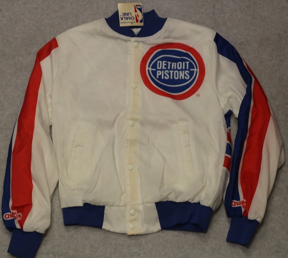 Vintage Detroit Pistons Chalk Line Jacket Rare Find | eBay Vintage Detroit Pistons Chalk Line Jacket Rare Find | eBay