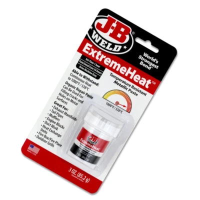 J-B WELD JB Weld ExtremeHeat Resistant Putty Filler Paste Steel Metal Car Engine Exhaust