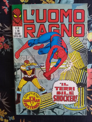 AMAZING SPIDERMAN 46 ITALIAN EDITION FIRST APPEARANCE SHOCKER FN/VF ...