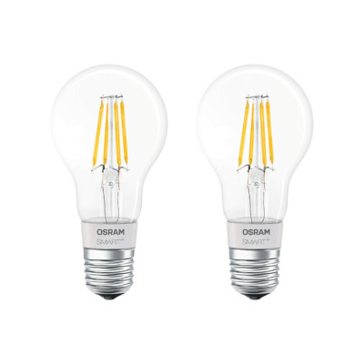 Osram SMART+ E27 LED Lampe Bluetooth Leuchtmittel 5.5W Dimmbar Glühbirne [2ER]