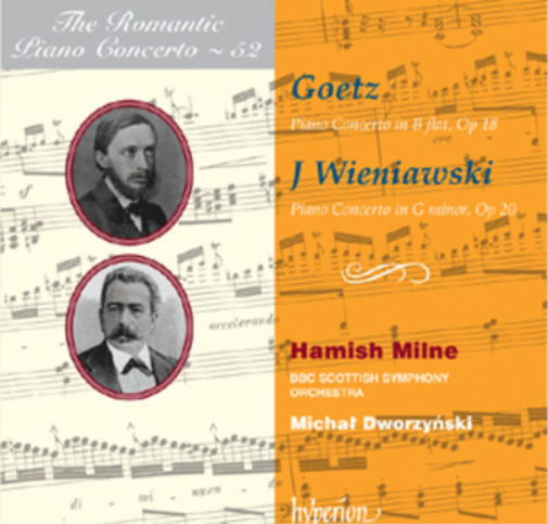 Hermann Goetz Goetz: Piano Concerto in B Flat, Op. 18/... (CD) Album