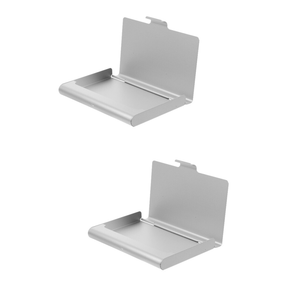 2 Pack Business Card Case Name Organizer Container Credit Holder eBay