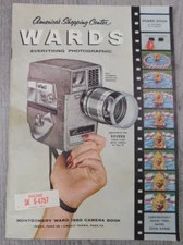 Montgomery Ward 1960 Camera Book Wards Everything Photographic Vintage Magazine