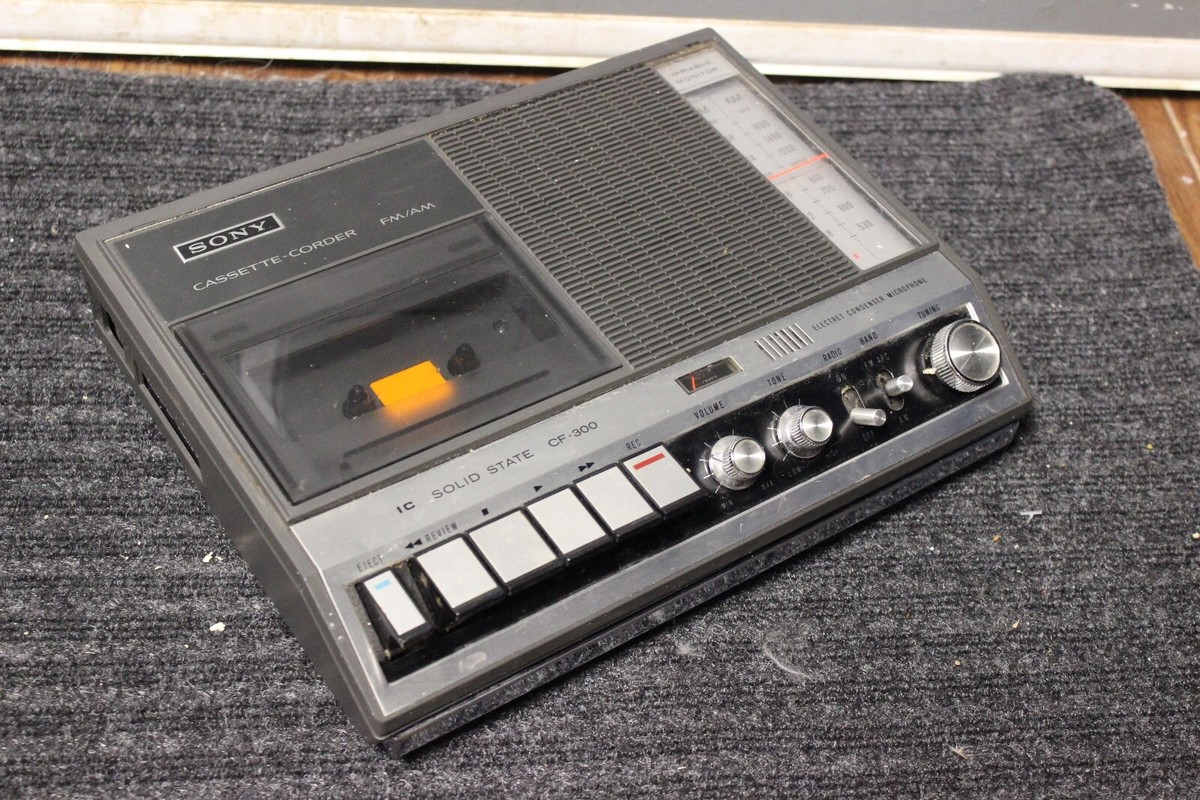 SONY CF-6300 動作品 ソニーラジカセ CASSETTE-CORDER Yahoo!オークション - SONY ラジカセ ラジオカセット CF-6300 70