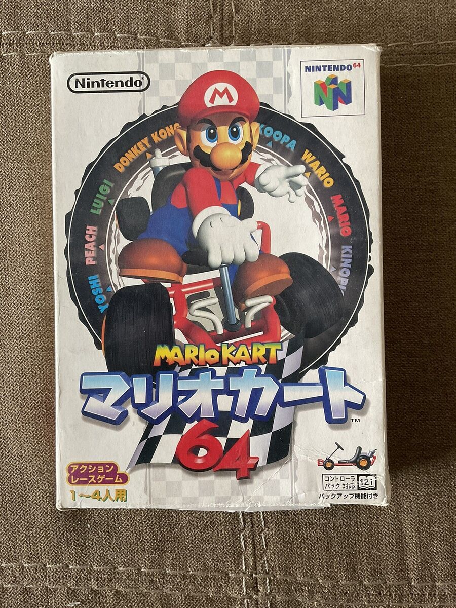 Mario Kart 64 Japones Físico - Nintendo 64