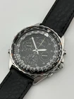 WORKING Vintage Seiko Sports 150 Flight Master Chronograph Dual Time Alarm Watch