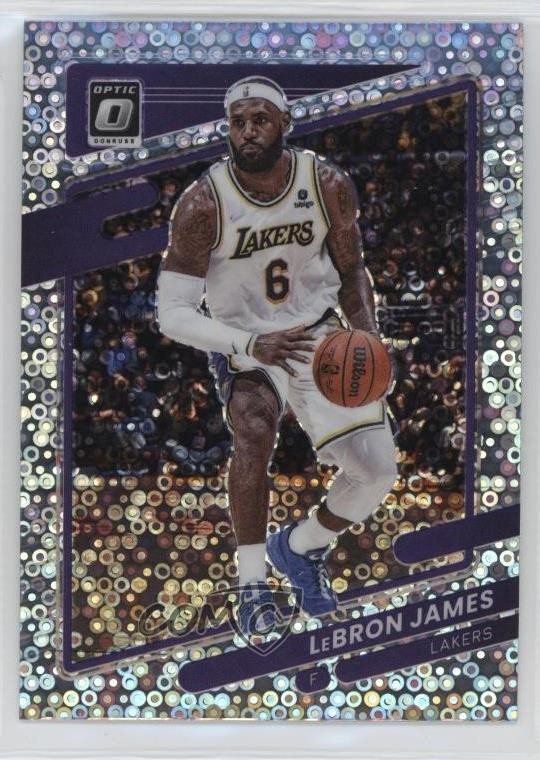 2021-22 Panini Donruss Optic Fast Break Holo Prizm LeBron James #41
