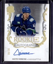 2023-24 Upper Deck The Cup Akito Hirose Gold Rookie Autograph /36 Auto