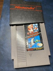 Super Mario Bros / Duck Hunt NES 1985 Authentic + Original Nintendo Sleeve
