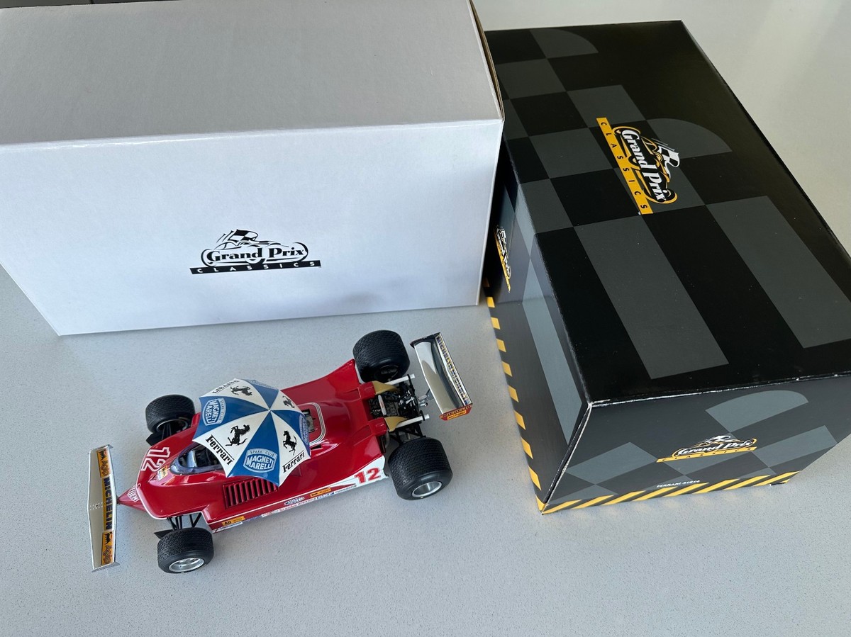 1:18 Exoto Ferrari 312T4 Grand Prix Classics #12 Gilles Villeneuve