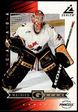 1997-98 ZENITH 5X7 UNCUT RARE MATHIEU GARON