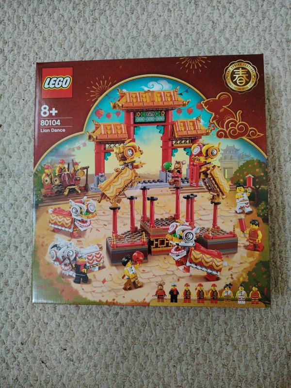 LEGO Lion Dance 80104 New/Sealed/Retired