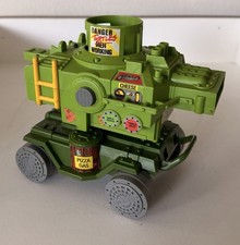 Playmates Toys TMNT Pizza Thrower Vehicle Incomplete As Is 1989