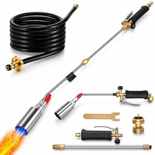 Propane Torch Weed Burner Kit 1,800,000 BTU with 10FT Hose