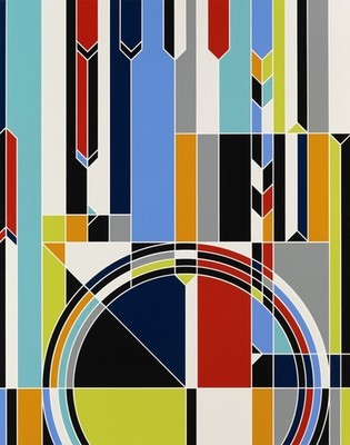 Sarah Morris - Big Ben, London 2012 Olympic, Limited Edition Print Signed