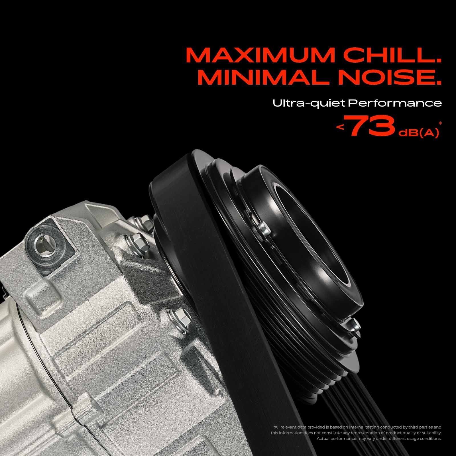 AC A/C Compressor w/ 6-Groove for Maserati Ghibli 2014 2015-2019 V6 3.0L PAG 46