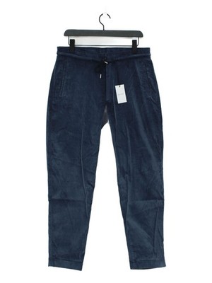 Paul Smith Herren Sporthose W 32 in Blau Baumwolle Neu Mit Etikett