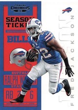 2012 Panini Contenders - Season Ticket Fred Jackson #12
