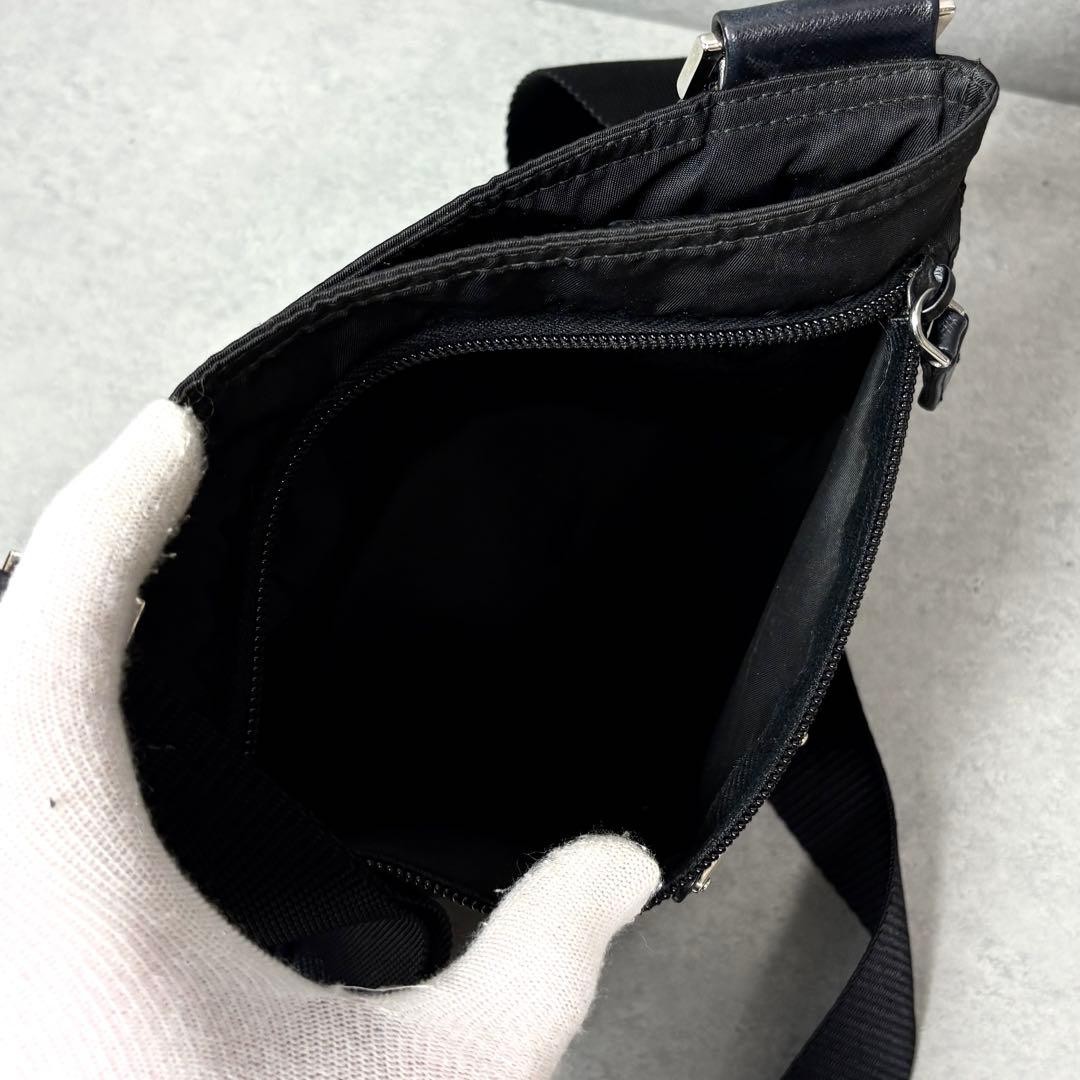 Tag PRADA 1BH978 shoulder bag Saffiano leather nylon thumbnail 9