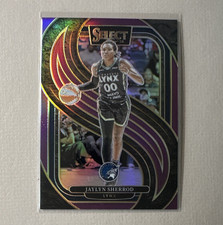 2025 Panini WNBA Select Jaylyn Sherrod Premier Level Prizm #148 Lynx /149