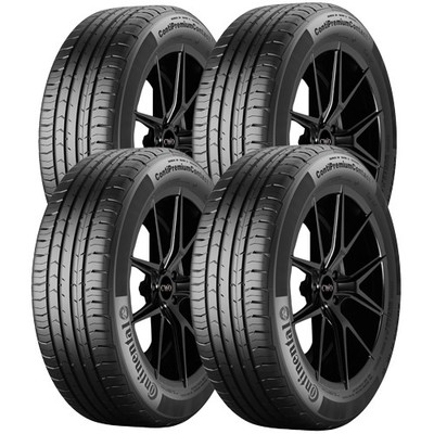 (QTY 4) 205/55R17 Continental PremiumContact 5 91V SL Black Wall Tires