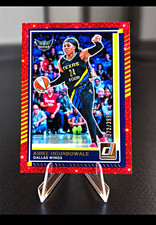 Panini 2025 Donruss WNBA Arike Ogunbowale #39 Red Shimmer  /399 Dallas Wings