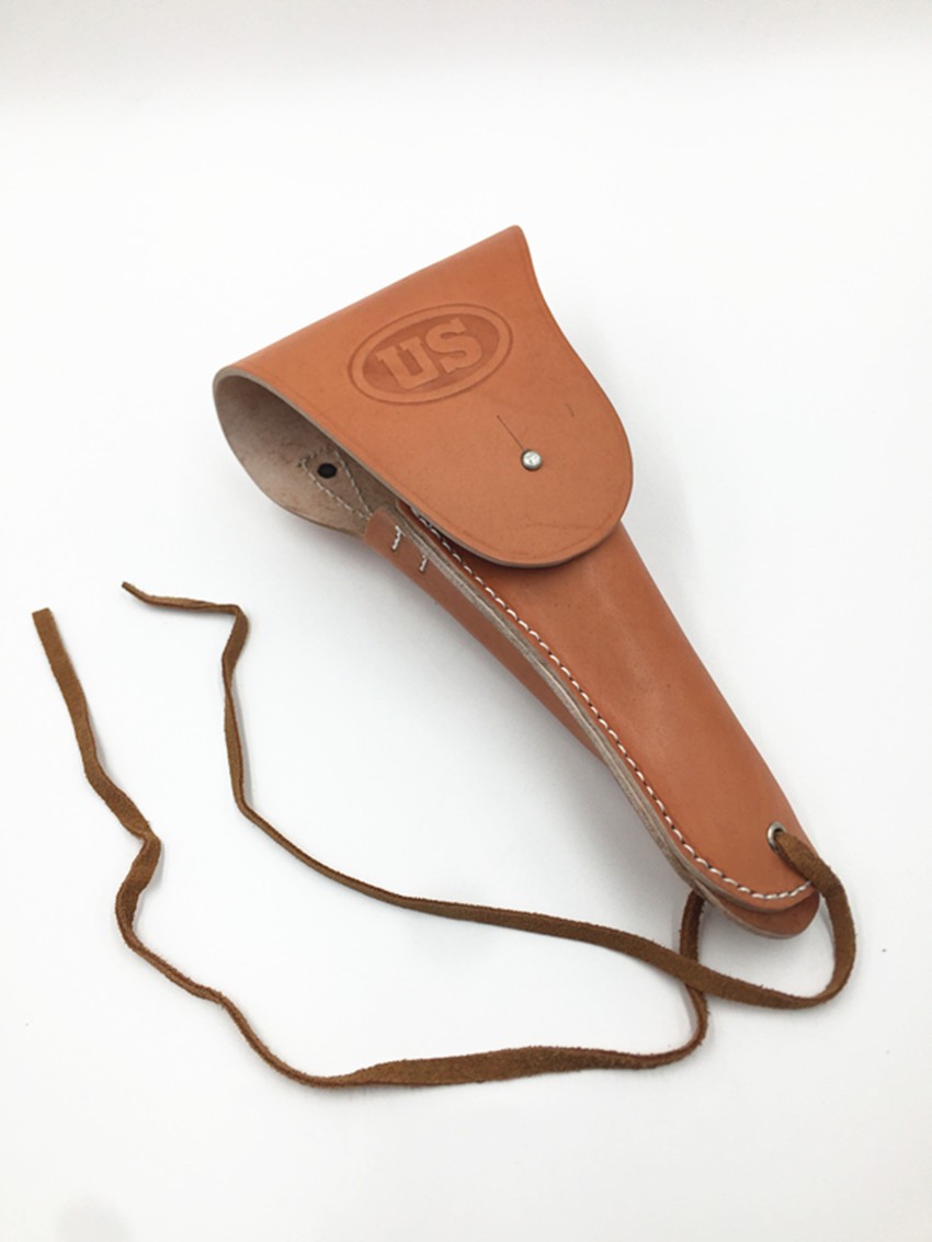 WWII WW2 Us Usmc Colt 1911 M1916 Army Brown Leather Pistol Holster