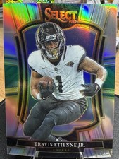 2025 Panini Select - Premier Level Travis Etienne #130 Silver Prizm